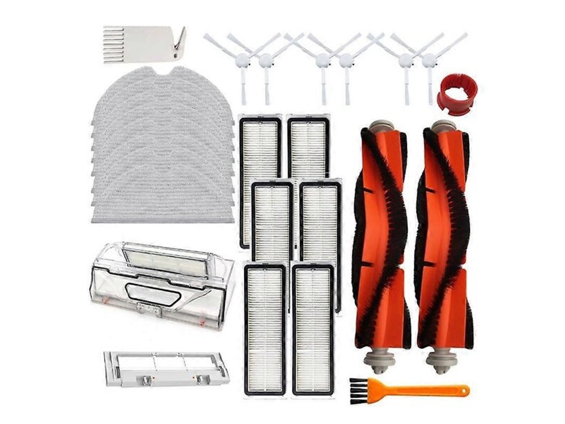 Kit de repuesto para filtro HEPA, cepillo lateral principal y depósito de polvo para aspiradora robot 1c Stytj01zhmvayotoy