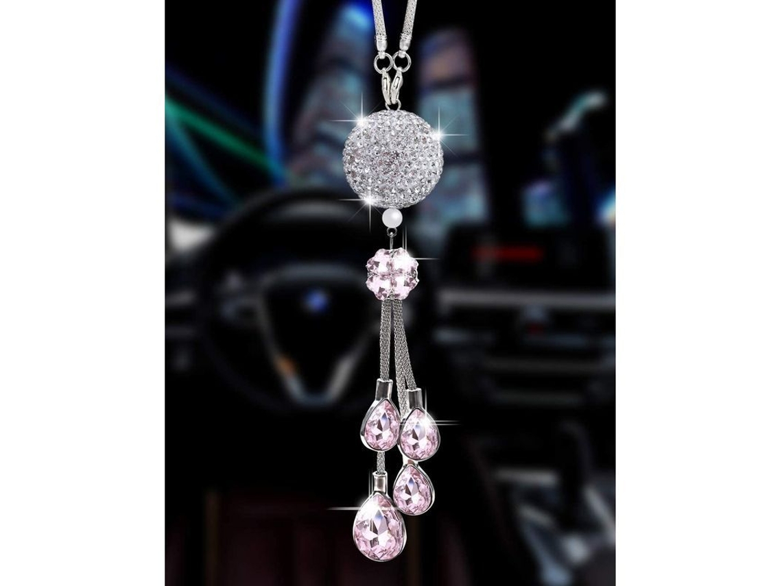 2026altiro-accesorios Brillantes Para Autos Para Hombres Y Mujeres, Linda Decoración De Pared De Cristal Con Diseño De Sol.