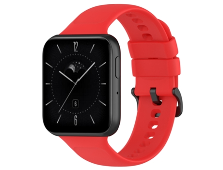 Correa de reloj inteligente para OPPO Watch 3 Silicona suave de color sólido (rojo)