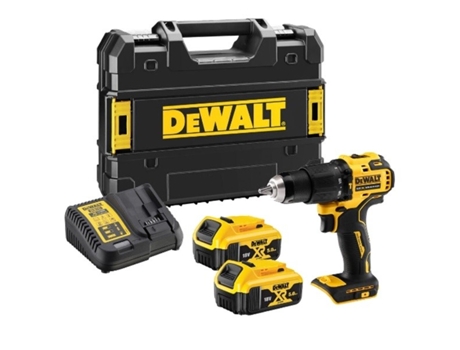 Taladro Percutor Xr 2X18V Li-Ion 5Ah Dcd709P2T S/Escobillas DEWALT