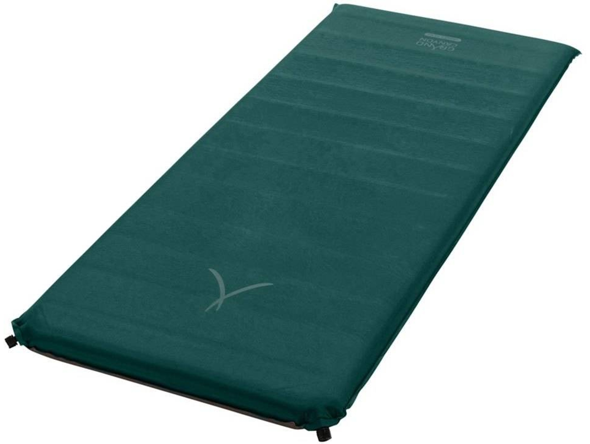 Colchón de Camping GRAND CANYON Hancock 7.5 (198 X 76 X 7.5 cm - Verde y Rojo)