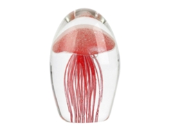 Figuras de medusas de cristal brillante hechas a mano para acuario y decoración del hogar. B Rosewell