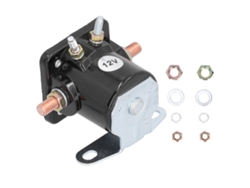 Veloriskku-Starter Relay SW-3 Contacto CC para OMC Johnson 35hp 1976-2001 con Tuerca y Wand