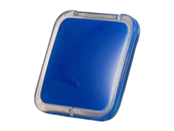 Espejo De Maquillaje De Doble Cara Con Aumento De 15x, Plegable, Diseño Informal Para Uso En La Oficina, Blanco.