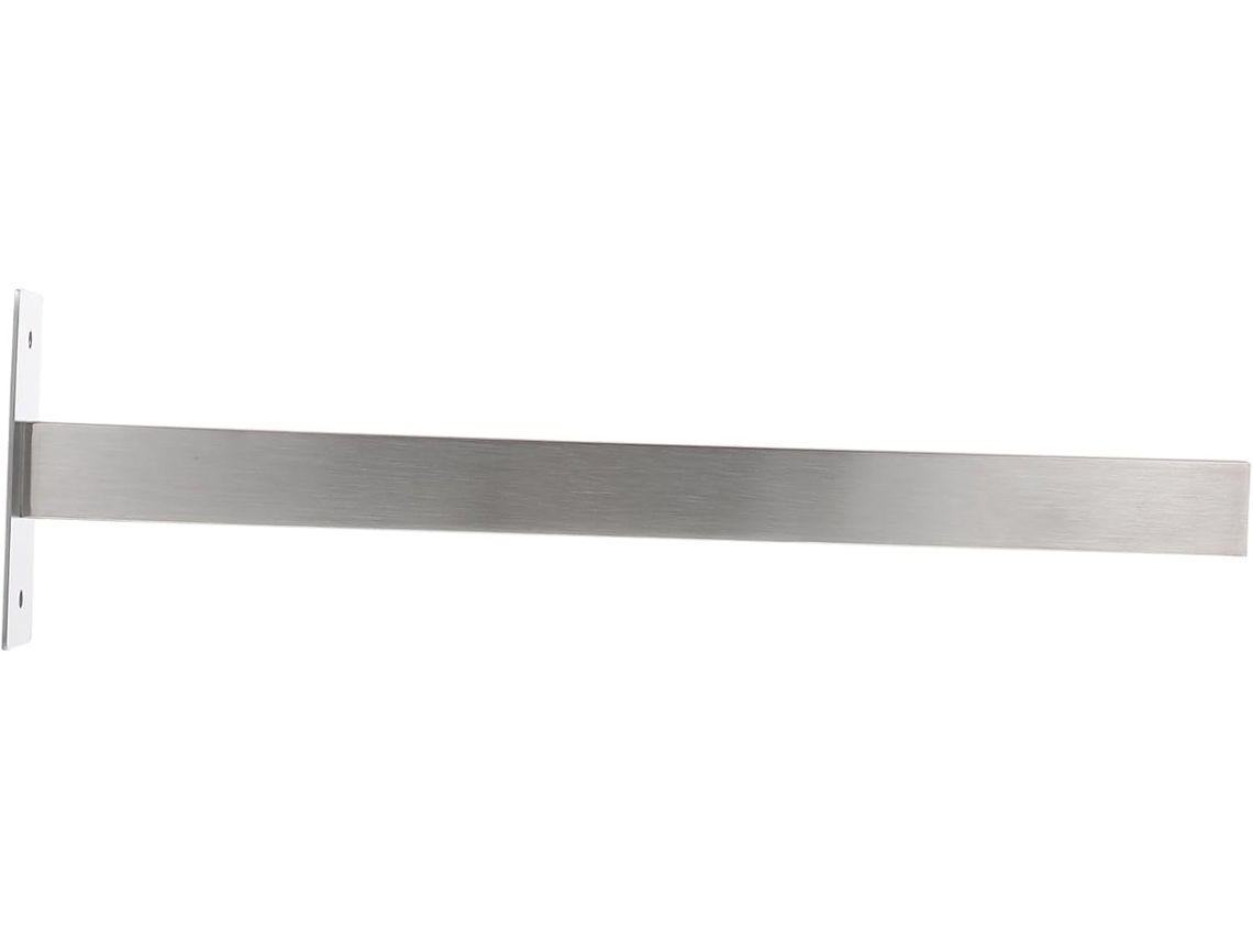 Toallero de pared multifuncional con estante de acero inoxidable. Gokoco
