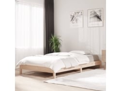 Cama Apilable De Madera Pino Maciza 75x190 Cm
