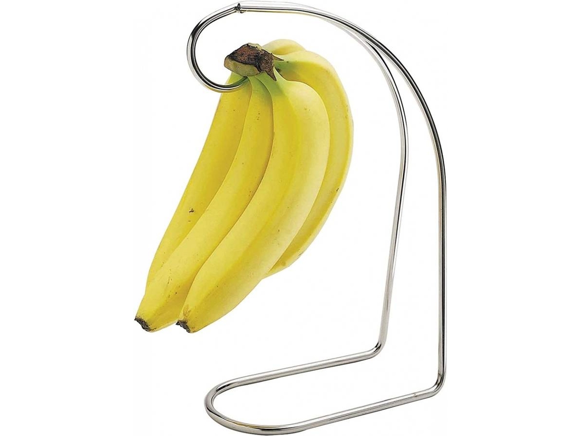 Soporte para Bananas KITCHEN CRAFT (Acero Inoxidable - 35x8.5x18 cm)