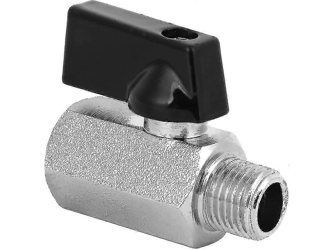 2 Válvulas De Bola De Latón Mini G1/4 Para Compresores De Aire, Resistentes A La Corrosión Y Desgaste, Fácil Instalación