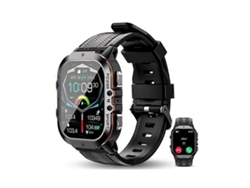 Reloj inteligente resistente para exteriores Oukitel BT20 de 1,96 pulgadas. Bicicleta eléctrica Ly