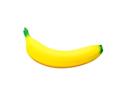 Rebe - Brinquedo de banana elástico e flexível, brinquedo antiestresse para alívio do estresse.
