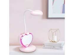 Lámpara de escritorio LED para niñas, con portalápices, recargable por USB TRUYUETY