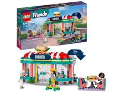 LEGO Friends: Restaurante do Centro da Cidade de Heartlake – um set de construção com os minibonecos Liann, Aliya e Charli (346 peças)