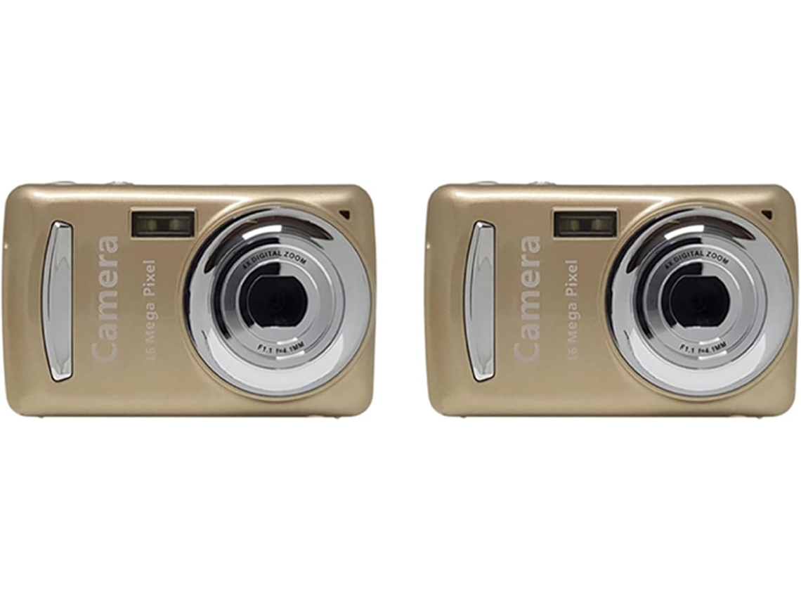 Cámara Digital 2x, Cámaras Portátiles, Cámaras Digitales Compactas Hd De 16 Millones De Píxeles