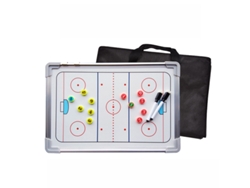 Tablero de aleación de aluminio para entrenamiento de hockey sobre hielo, portapapeles táctico para entrenadores Digitallab 45 x 30 cm