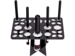 Organizador de brochas de maquillaje plegable Rosewell, soporte para brochas, estante portátil para secar brochas de maquillaje