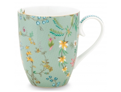 Taza Jolie PIP STUDIO Flores Azules 350 ml