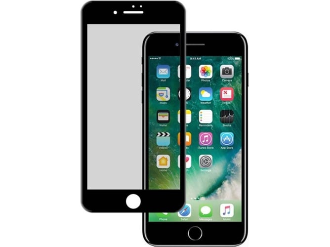 Protector de Cristal Templado iPhone 7 Plus, 8 Plus WEPHONE ACCESORIOS Full Glue Negro