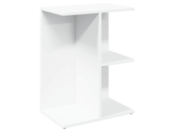 Mesita de noche 46,5x29x61cm Derivados de madera Blanco MAISON EXCLUSIVE