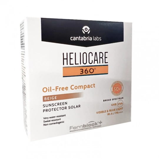 HELIOCARE 360 Compacto Sin Aceite Beige Spf50 10G