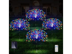 Fuegos Artificiales Solares Led Para Festivales Al Aire Libre Y Jardines.