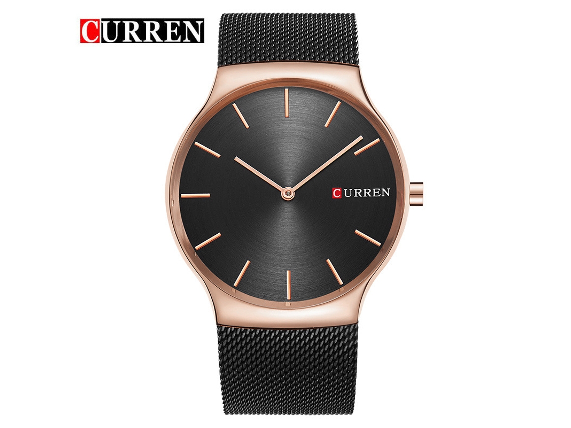 Reloj De Pulsera De Cuarzo Para Hombre Con Correa De Acero Y Movimiento Japonés.