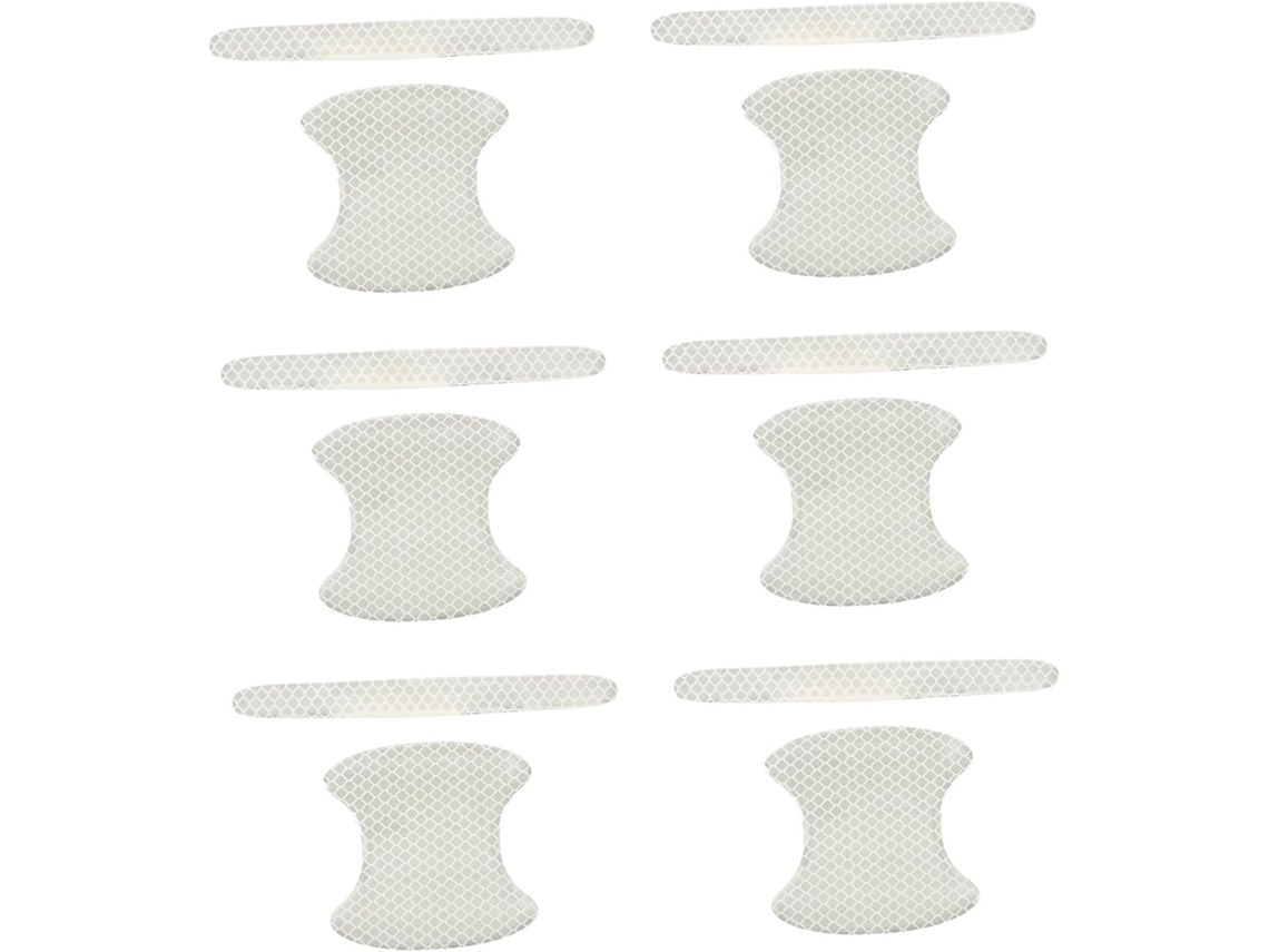 Juego De 16 Tiras Autoadhesivas Anticolisión Para Puertas De Coche Y Protectores De Parachoques.