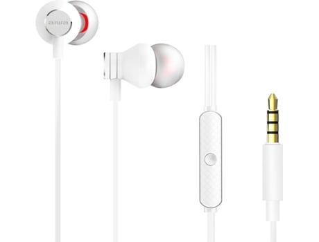 Auriculares con Cable AIWA ESTM-50WT (In Ear - Micrófono - Blanco)