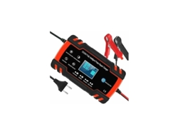 Cargador de baterías de plomo-ácido de 12 V y 24 V, totalmente automático e inteligente con compensación de temperatura para coches y motocicletas.