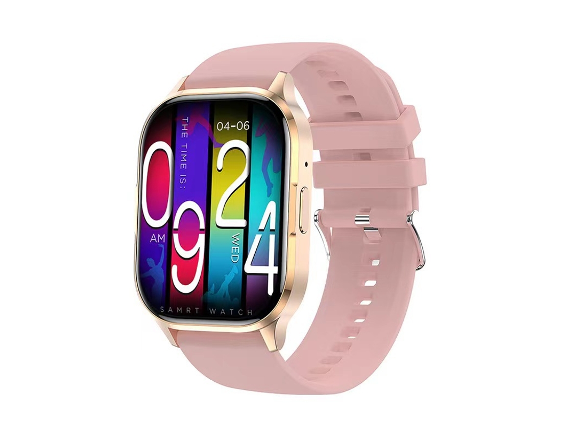 Reloj inteligente HK21, llamadas Bluetooth, asistente de voz, frecuencia cardíaca y presión arterial, dorado GODTVAGT