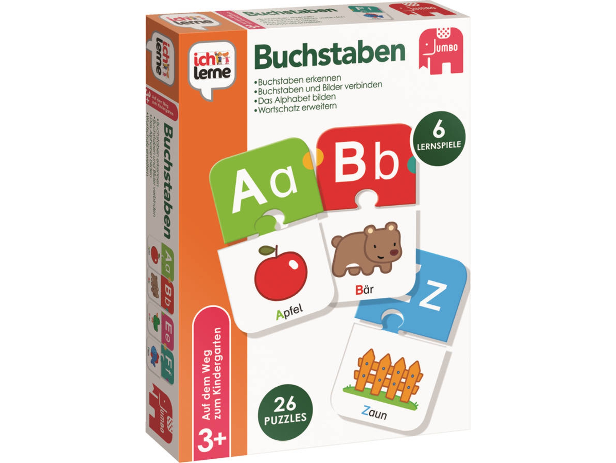 Juego Didáctico JUMBO Buchstaben