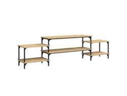 Maison Exclusive - Mueble Para Tv Madera Contrachapada Roble Sonoma 197x35x52 Cm