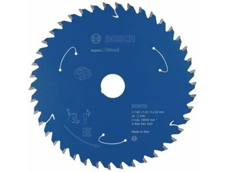 Disco de Sierra Circular BOSCH Para Sierra Sin Cables Expert para Madera 140x1.8/1.3x20 T42