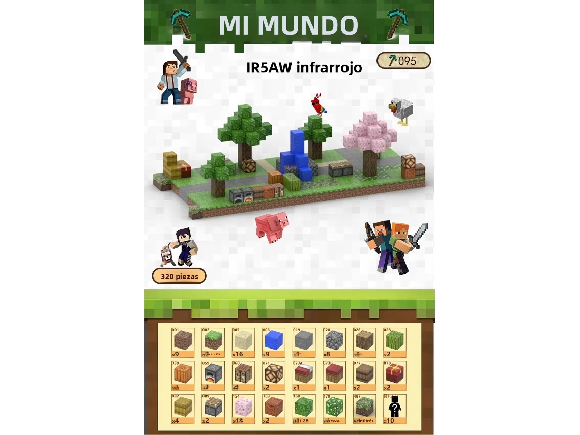 Bloques De Construcción Magnéticos Magnetic World Set Toy - Juego De Construcción De Cubos Apilables De Regalo