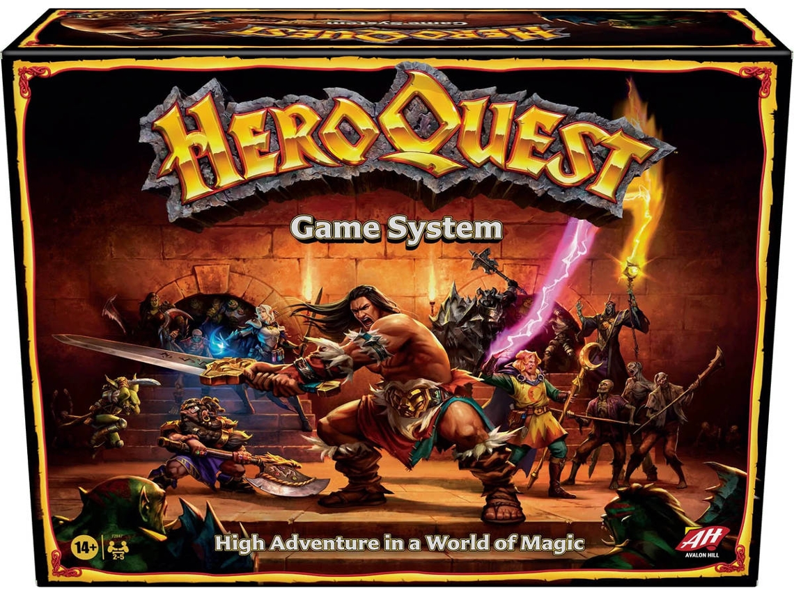 Juego Colectivo HASBRO GAMES Heroquest Game System (Edad Minima: 14 años)