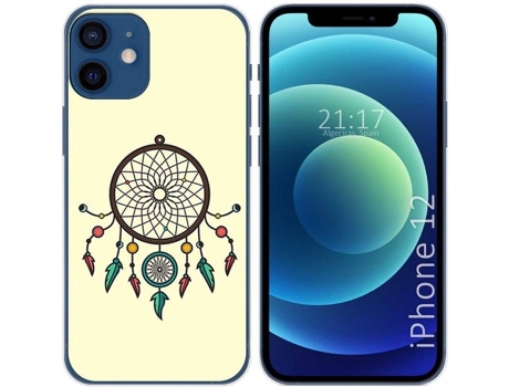 Carcasa iPhone 12 / 12 Pro (6.1) TUMUNDOSMARTPHONE Atrapasueños Multicolor