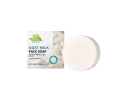 Jabón facial con leche de cabra para piel sensible