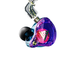 (morado) Auriculares Deportivos Inalámbricos, Cancelación De Ruido, Graves, Driver Dinámico 1dd Con Cable Y Micrófono.