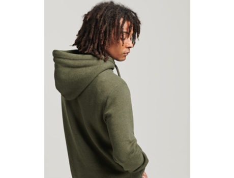 Sweatshirt para Hombre SUPERDRY (S - Algodón - Verde)