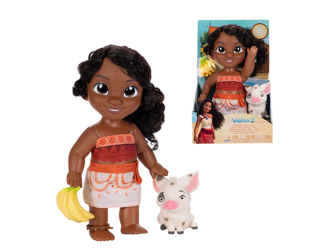 Simea 38cm Muñeca Vaiana Princesas Disney