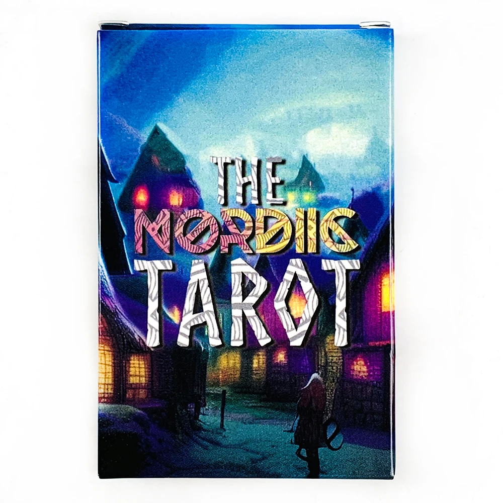 Tarot Nórdico, 22 Cartas, Juego Familiar Informal, Juego De Mesa De Adivinación Misteriosa