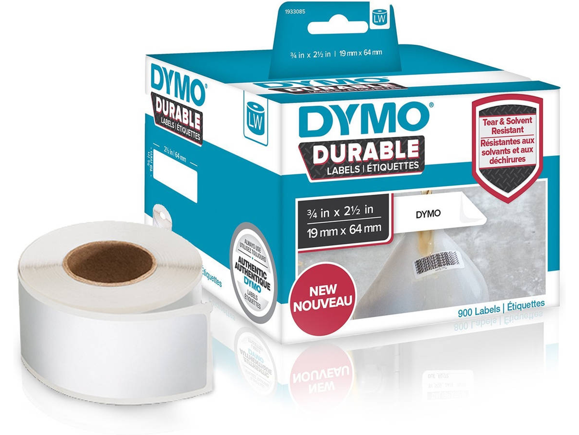 Etiqueta de impresión DYMO 1933085