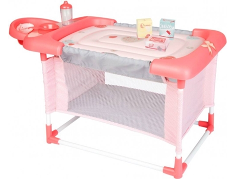 Cuna CB TOYS Cambiador y Trona para Muñecas 3 en 1 (Edad Mínima: 3 Años - 68 x 34 x 32.5 cm)