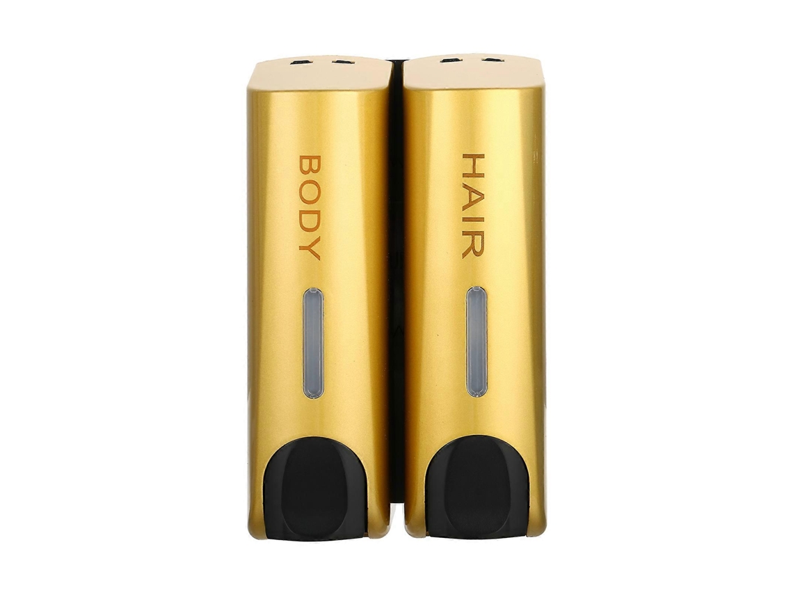 Dispensador de jabón de pared Rosewell de dos compartimentos con desinfectante de manos para fregadero de cocina y baño