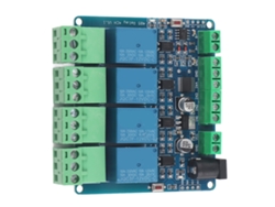 2026velora-módulo Relé De 4 Canales 12v Con Entrada De Switch De Alta Precisión Para Comunicación Rs485/ttl