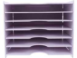 Caja De Almacenamiento De Archivos Multicapa De 6 Niveles