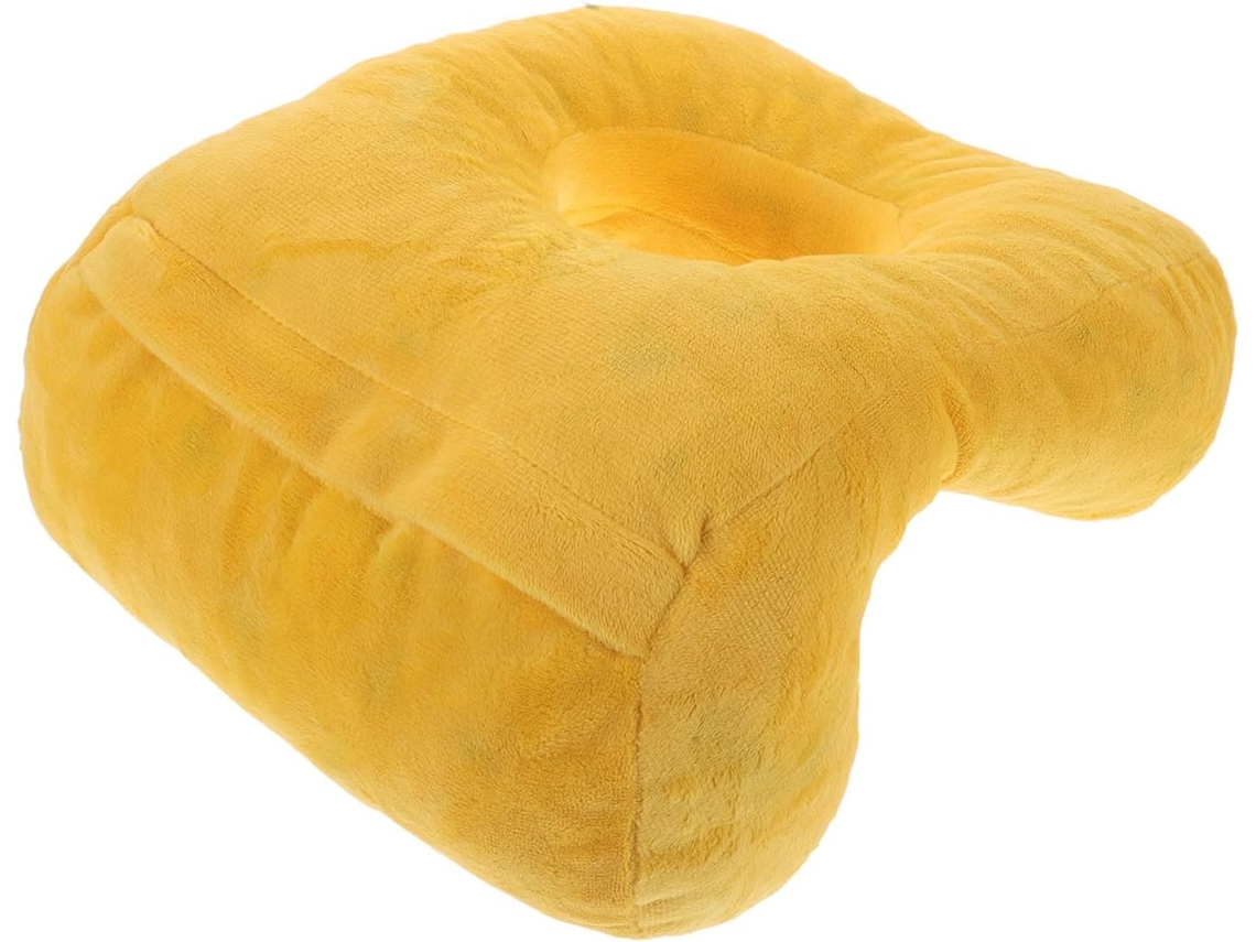 Almohada De Espuma Viscoelástica Con Orificio Para Las Orejas, Cojín Reposacabezas Transpirable Para