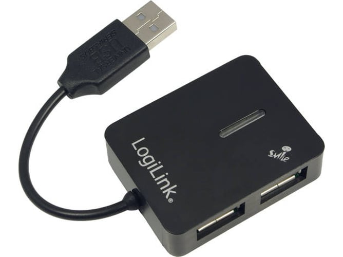 Hub LOGILINK 4-Port (USB 2.0) Black Friday | Worten.es