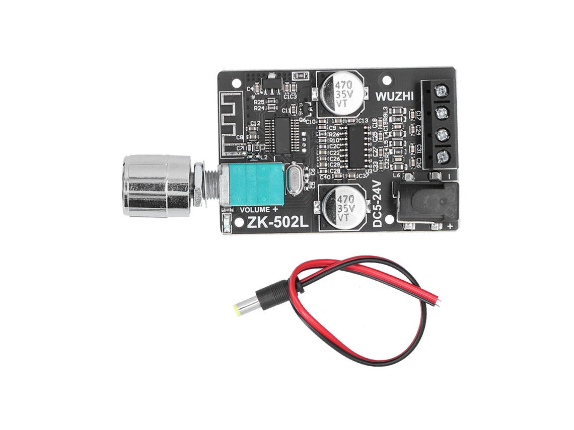 Módulo Amplificador de Áudio Mini 50W Estéreo Sem Fio 5.0 para Alto-falantes