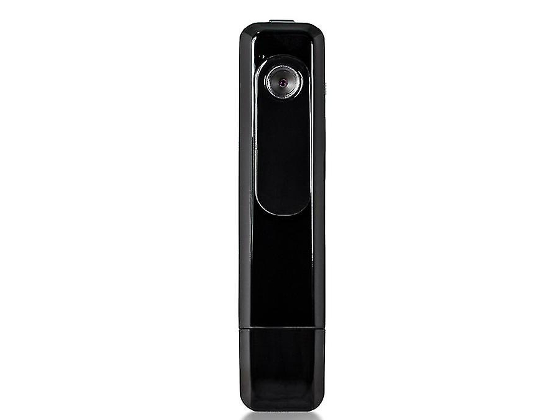 Mini grabadora de voz digital HD 1080P, cámara espía USB, cámara oculta de seguridad portátil multifuncional Yizhood (negra)