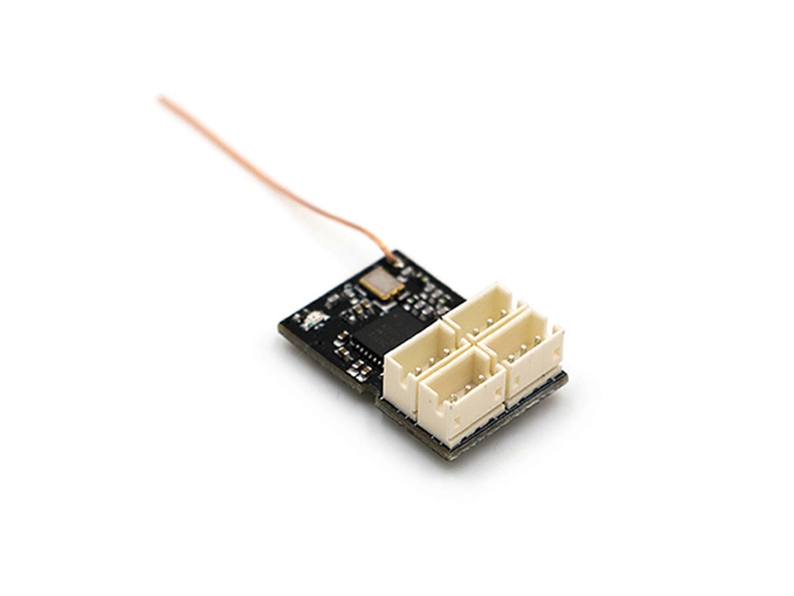 Receptor de protocolo R4m G7p de 2,4 GHz para transmisores. Receptor único. Transmisión bidireccional para transmisores. Minivehículos. Rosewell.